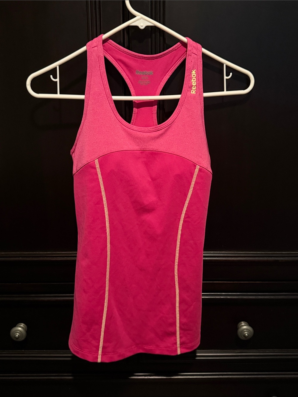 Reebok Hot Pink Racerback Performance Tank